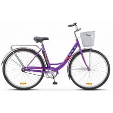 Городской велосипед Stels Navigator 345 28 Z010 фиолетовый 2022