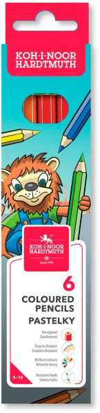 Карандаши цветные KOH-I-NOOR Lion 3551